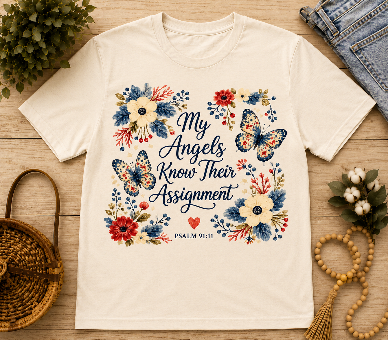 My Angels Know Their Assignment Tee – Psalm 91:11