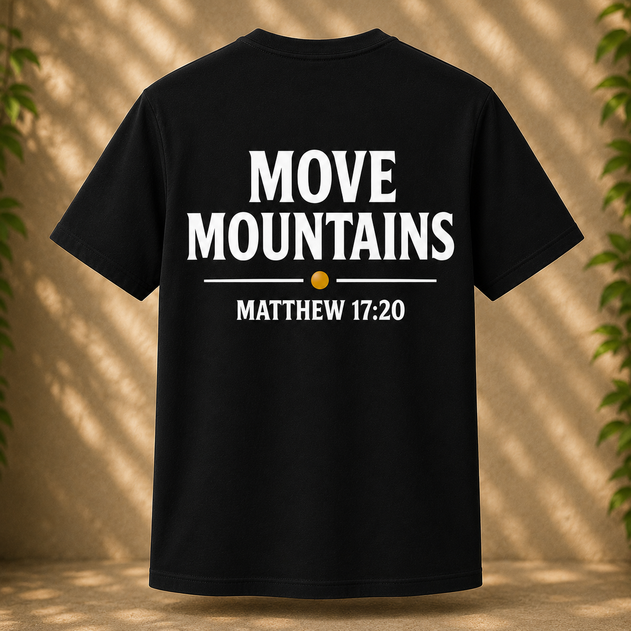 Mustard Seed Faith Co Tee - Black