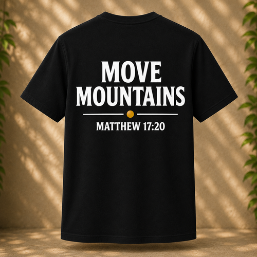 Mustard Seed Faith Co Tee - Black