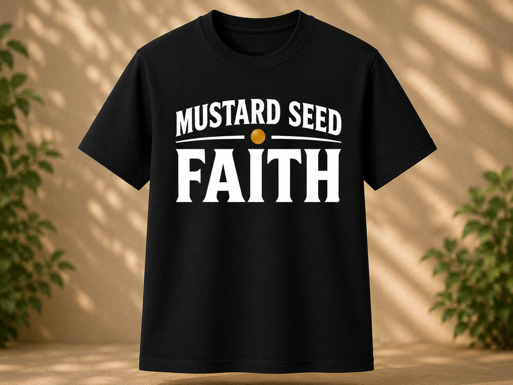 Mustard Seed Faith Co Tee - Black