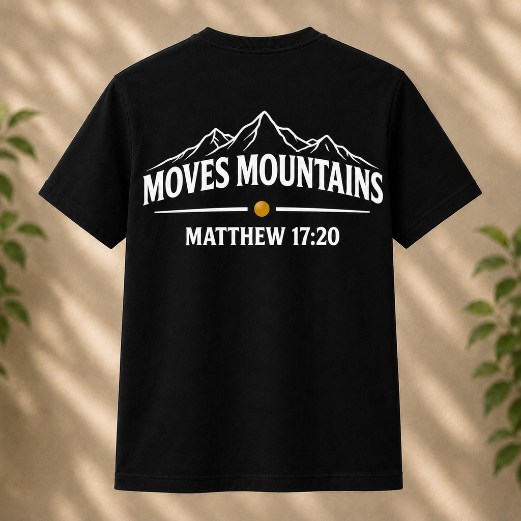Mustard Seed Faith Tee - Black