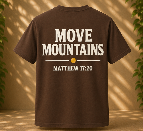 Mustard Seed Faith Co Logo Tee - Brown
