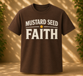 Mustard Seed Faith Co Logo Tee - Brown