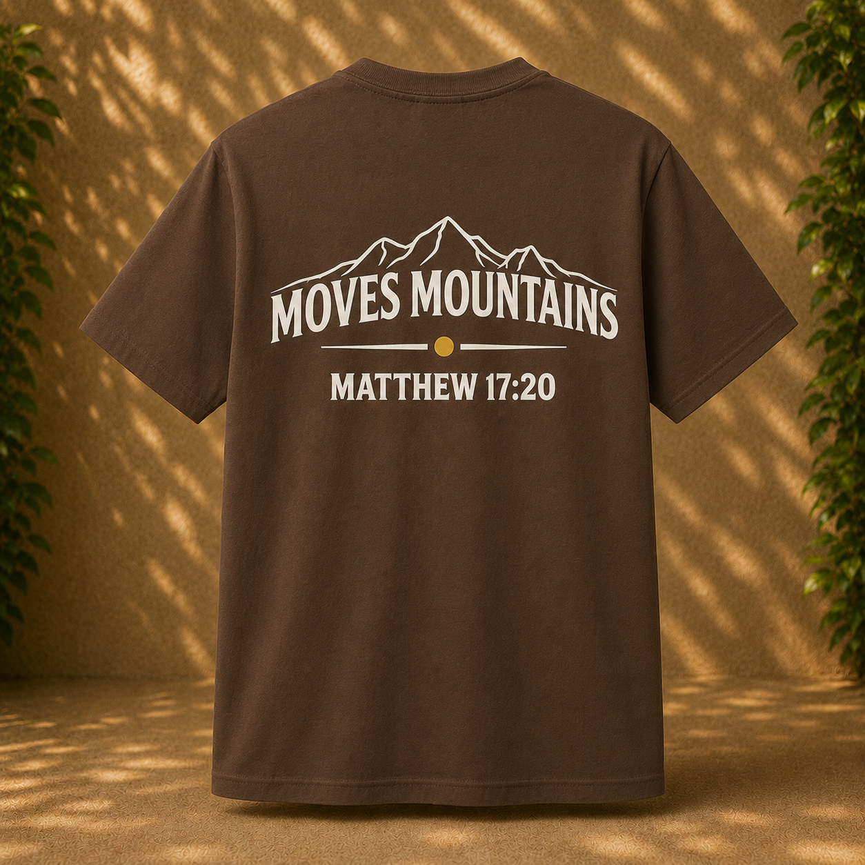 Mustard Seed Faith Tee - Brown