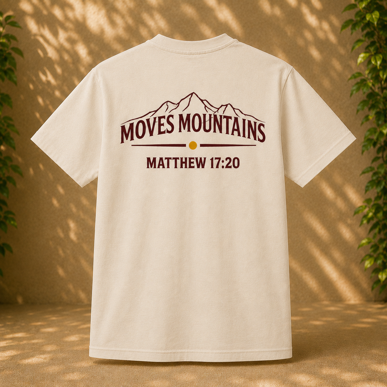 Mustard Seed Faith Tee - Cream