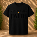 Mustard Seed Faith Co Tee - Double Black