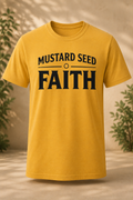 Mustard Seed Faith Co Tee - Mustard