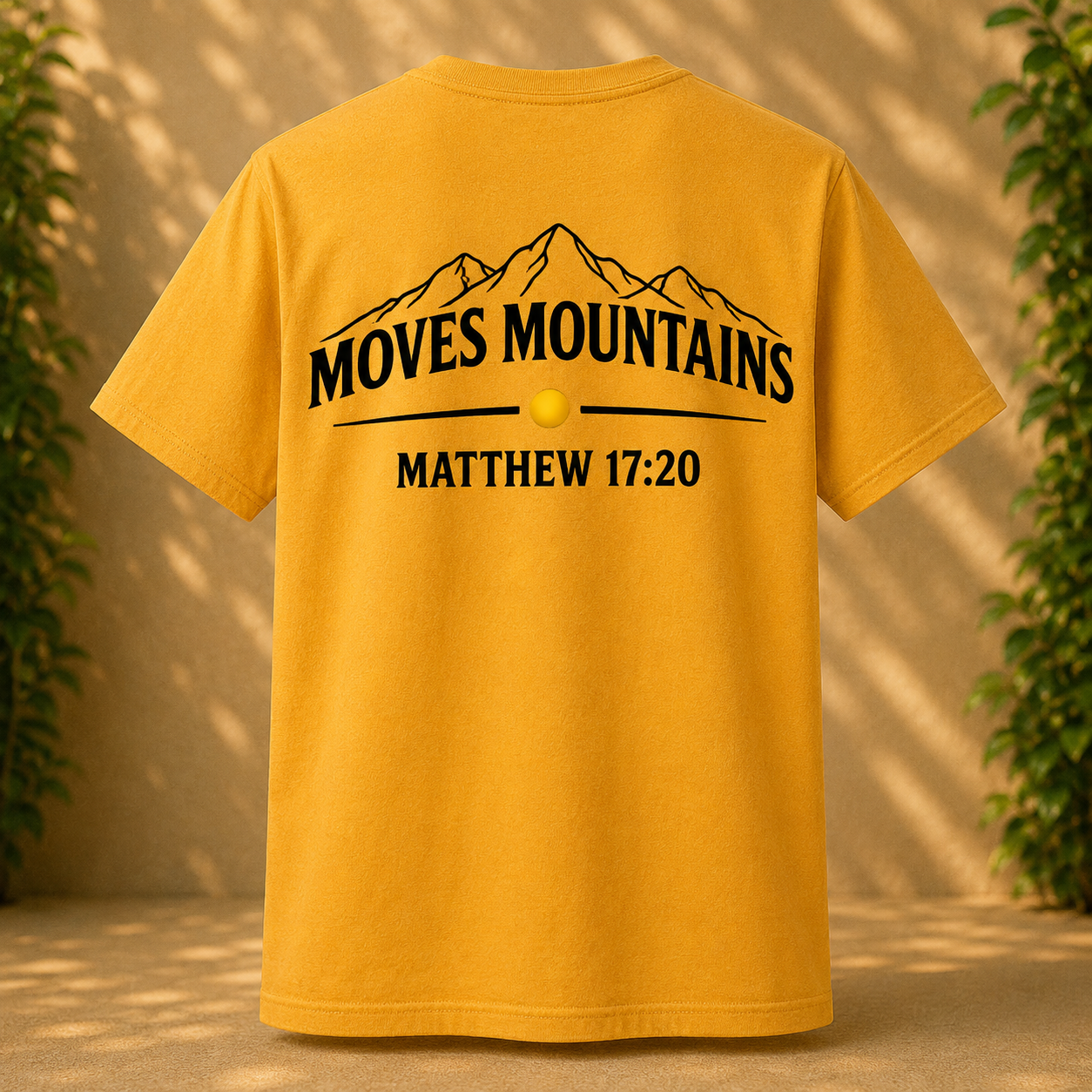 Mustard Seed Faith Tee - Mustard